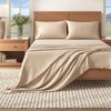Great Bay Home Flannel Sheet Set Twin Size - Heathered