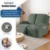 TAOCOCO Recliner Loveseat Cover, Stretch Jacquard Reclining Loveseat Cover Furniture