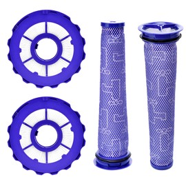 Syxtidy 2 Pack Replacement Filter for Dyson DC40 Hepa Post Motor Filter&Pre-Motor Filter for Multi Floor,Animal,Compatible Part#923587-02,922676-01