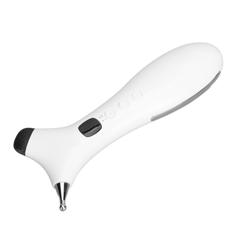 Electric Heating Acupoint Pen Microfrequency Vibration Dual Head Pulse Reduce