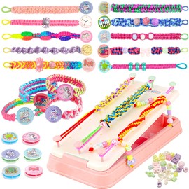 Jasonwell Friendship Bracelet Making Kit - Bracelets Maker Craft Birthday Christmas Girls Gifts Ideas DIY Kids Craft Bracelet String Making Kit Toys for Gifts Kids Teen Boys Girls Age 6-12 Years Old