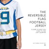 Augusta Sportswear Men's Standard Reversible Flag Football Jersey, Royal/White