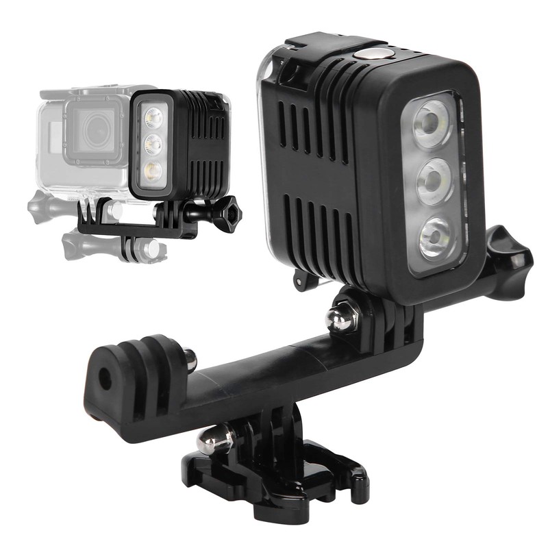 Diving Cutter, Waterproof Fill Light and Accessories, 45 m Waterproof