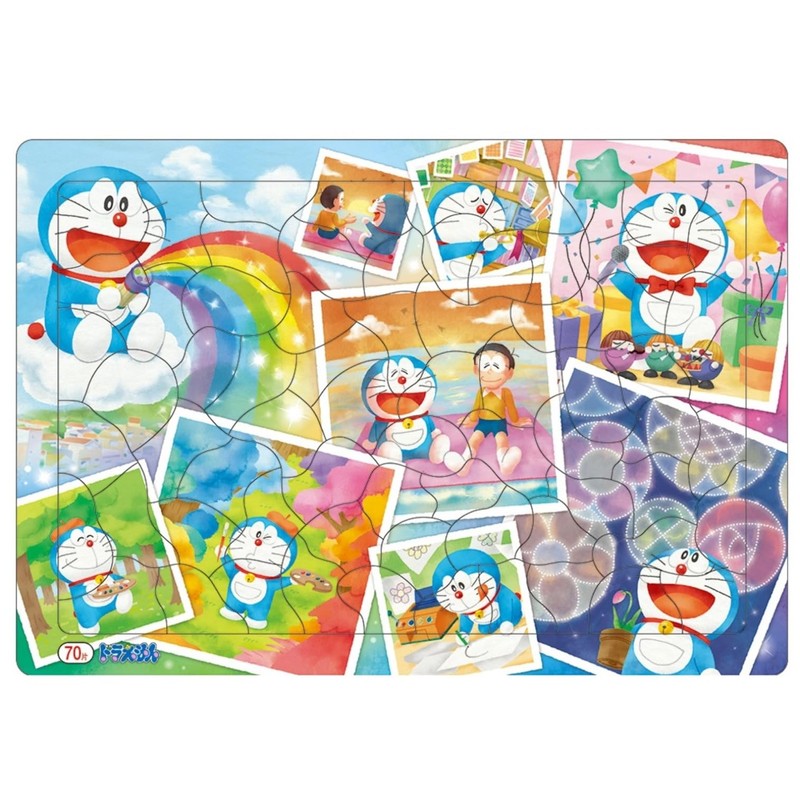 Showa Note Doraemon Puzzle, 70 Pieces, B4 Size 151214704