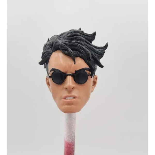 Mcfarlane DC Multiverse Custom Superboy Head 1/10 Scale Painted