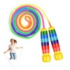 OTraki Corda per Saltare Bambini 2,5 m Regolabile Arcobaleno con