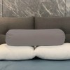 Flew Eco Luxury Bolster Pillow Cover Bolster Pillow Case Soft