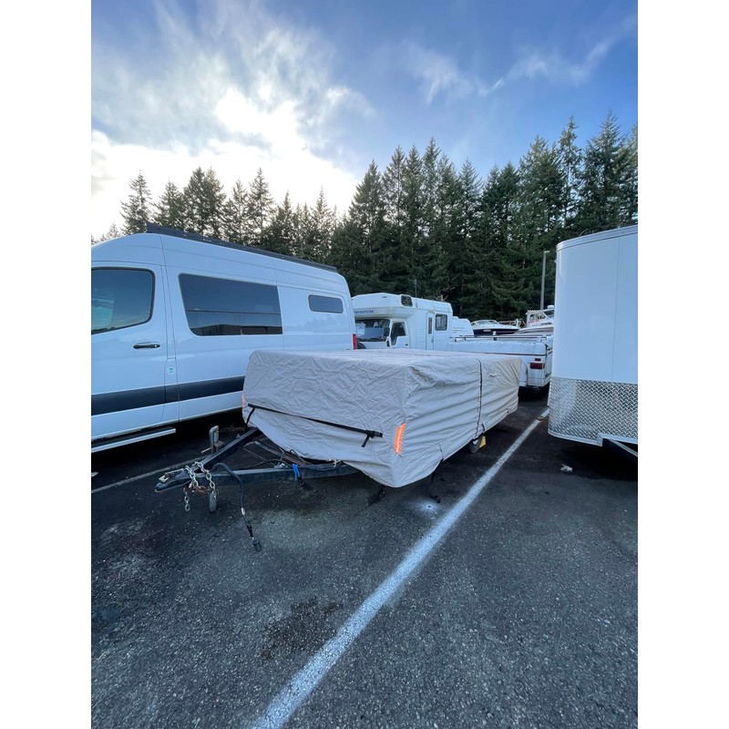 Tuszom True 900D Oxford Anti-Scratch Pop Up Camper Trailer Cover,