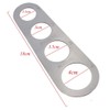 MYNC 4 Holes Stainless Steel Spaghetti Noodle Pasta Measurer Kitchen