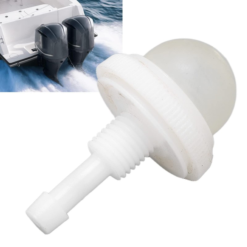 Fuel Primer Button, Fuel Primer Bulb F681046 White Lightweight Replacement