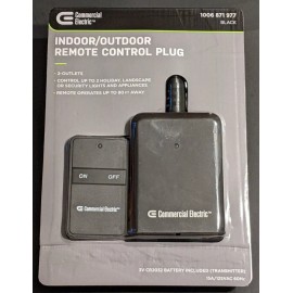 Commercial Electric Indoor/outdoor Wireless Remote Control
