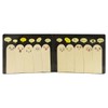 Wrapables A69830 10 Finger Emotion Bookmark Flag Tab Sticky Notes,
