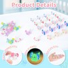 NeusWonder 32PCS Mini Axolotl Figures 8 Colors Luminous Resin Mini