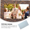 Gatuida Foldable Anti-Crease Projector Screen Cloth Portable High-Definition Movie Display