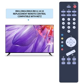 GOUYESHO Nue Replacement Remote Control for Metz TV RM11 RM14 RM15