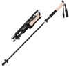 Telescopic Hiking Pole Portable Aluminum Alloy Folding Walking Stick for