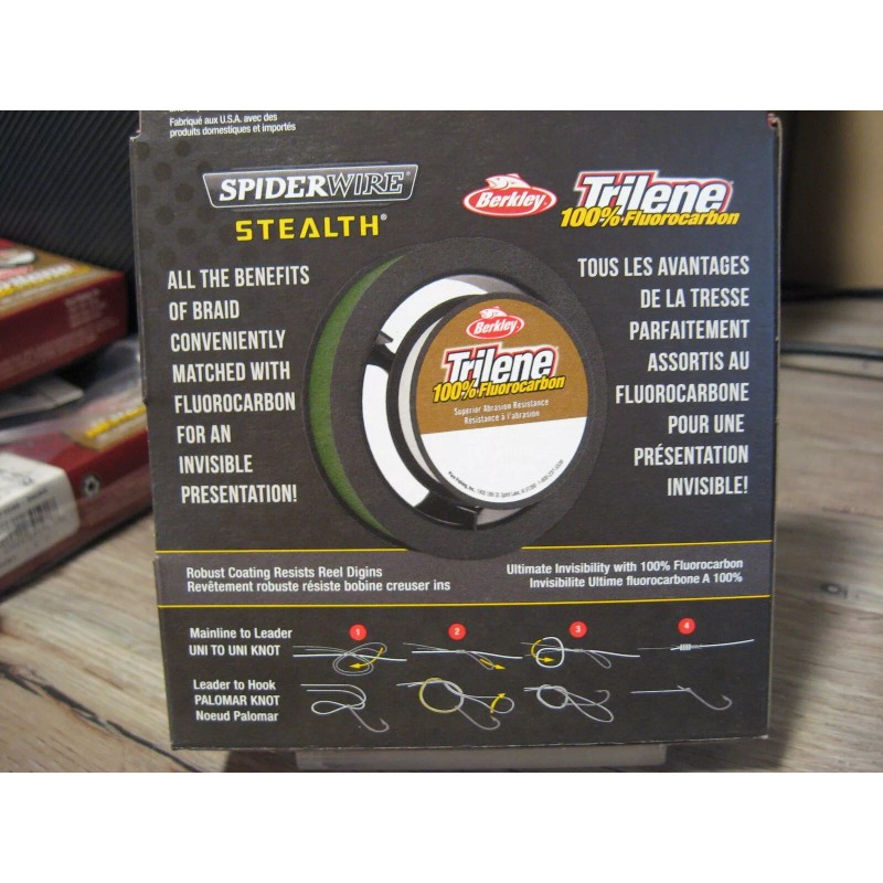 SpiderWire MGRN Stealth Braid Fishing Line 15 LB 125 YDs