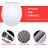 25 Pcs 5 Gallon Elastic Top Paint Strainer Bags White