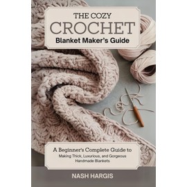 The Cozy Crochet Blanket Maker’s Guide: A Beginner’s Complete Guide to Making Thick, Luxurious, and Gorgeous Handmade Blankets