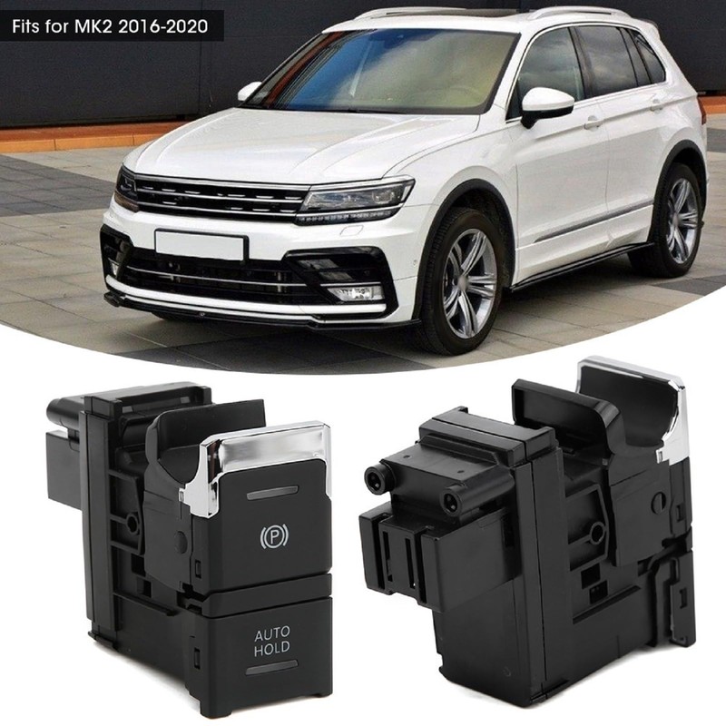 Leapiture Electronic Parking Brake Handbrake Button Switch Auto Parking Brake