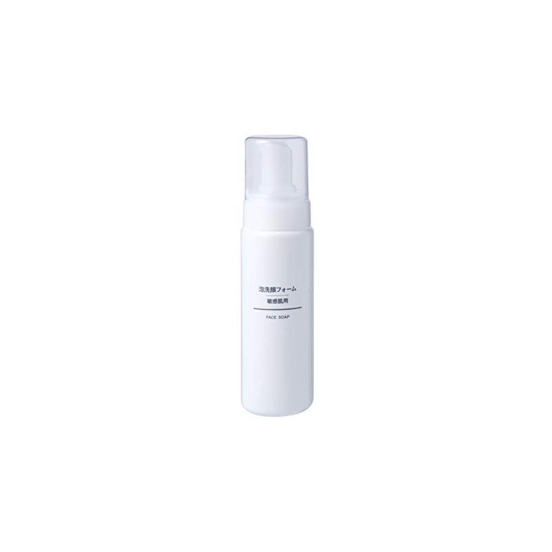 MUJI Bubble Face Wash Foam for Sensitive Skin