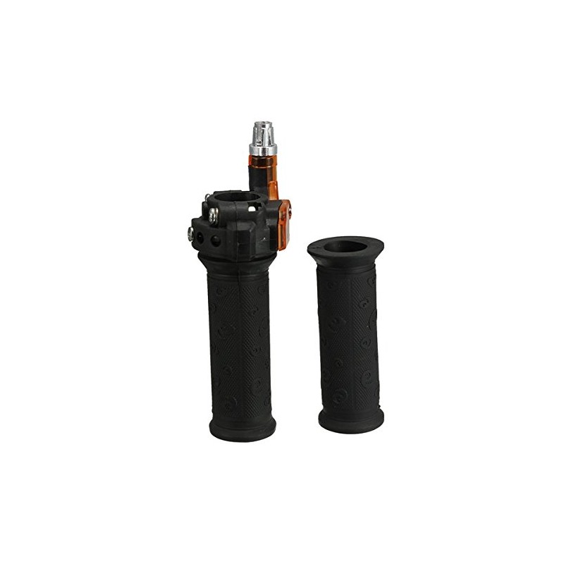 MOMOALA Twist Throttle Accelerator Grips&Cable compatible with ATV Quad Dirt