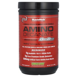 MuscleMeds Amino Decanate Citrus Lime 384g, 1 piece / 머슬메즈 아미노 데카네이트 시트러스 라임 MuscleMeds Amino Decanate Citrus Lime 384g, 1개