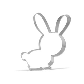 11.4 cm Rabbit Bunny Cookie Cutter - Stainless Steel