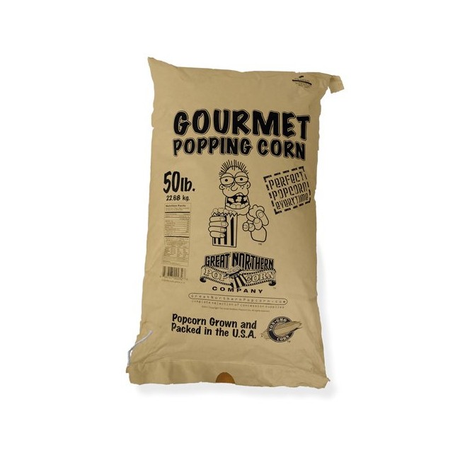 4103 Great Northern Popcorn Yellow Gourmet Popcorn Bulk Bag Premium Grade, 50 Pound