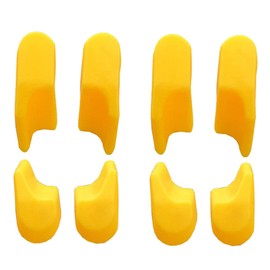 LALAFINA 1set Non Slip Rubber Chair Leg Caps for Kindergarten Stools Durable Floor Protectors for Home Office School More Prevents Scratches Hardwood Tile Laminate Floors 8pcs