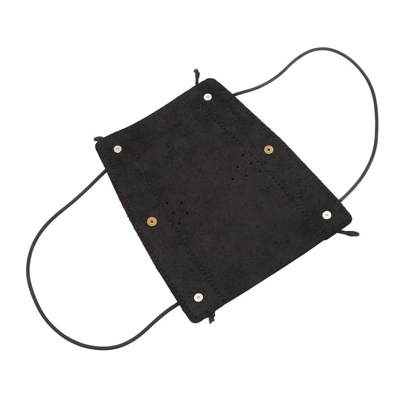 Archery Arm Guard Adjustable Strap Second Cowhide Arm Protector Pad