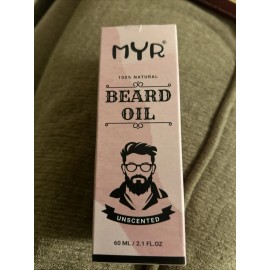 Bella Terra Oils MYR® Natural Beard Oil Fragrance Free 2.1 Fl Oz 100% Natural