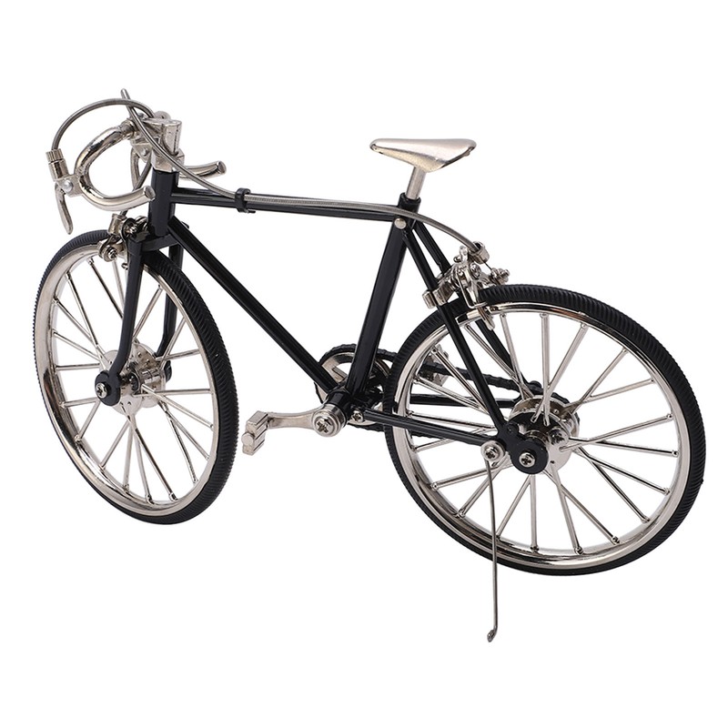 Bicycle Model Vivid Design DIY Decorative 12x19.5cm/4.7x7.7in Alloy Material Miniature