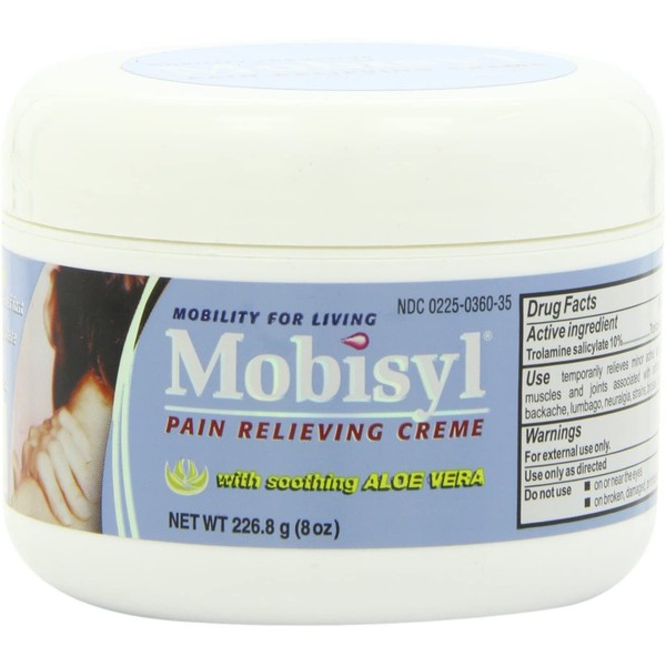 Mobisyl Pain Relieving Creme - 8 oz, Pack of 6