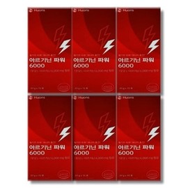 Huons Arginin Power 6000 20g X 15 Po 6 Box / 휴온스 아르기닌 파워 6000 20g x 15포 6박스