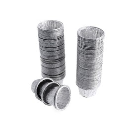 Ounona 100 pcs Oeuf Moule ¨¤ Tarte Mini Cupcake Cookie Moule ¨¤ Pudding Muffin Moules de Cuisson