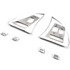 Steering Wheel Button Frame Styling Cover Trim Compatible with Jaguar