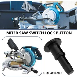 LT Easiyl 5pcs Mitre Saw Switch Locking Button Replacement Part 411478-6 Compatible with Makita LS1013 LS1013L LS1040 LS1040F LS1214 LS1214F LS1214L LS800D