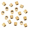 100pcs Adabele Real 1/20 14K Gold Filled Crimp Tube Loose