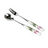 Wildflower wrinkle table (large) + ceramic teaspoon/fork 11P / 야생화