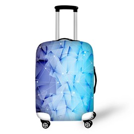 HW Travelling Luggage Cover Washable Suitcase Protector Anti-scratch Suitcase cover Colorful Luggage suitcase protective cover (L 26"-30" Cover) Colorful 1, Colorful 1, L (26"-30" Cover)