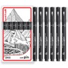 uni-ball PIN Fineliners | Black Fine Tipped Writing Pens |