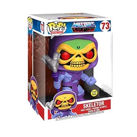 Funko Pop Jumbo: Masters of The Universe Skeletor Glow-in-The-Dark 10-in Vinyl Figure Exclusive