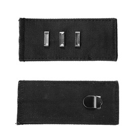 Black Hook Waist Band Extenders Elastic Hook Waist Extenders Adjustable Waistband Extender for Women Men Pants Jeans Skirt Trousers Fasteners, Sewing Notions Supplies