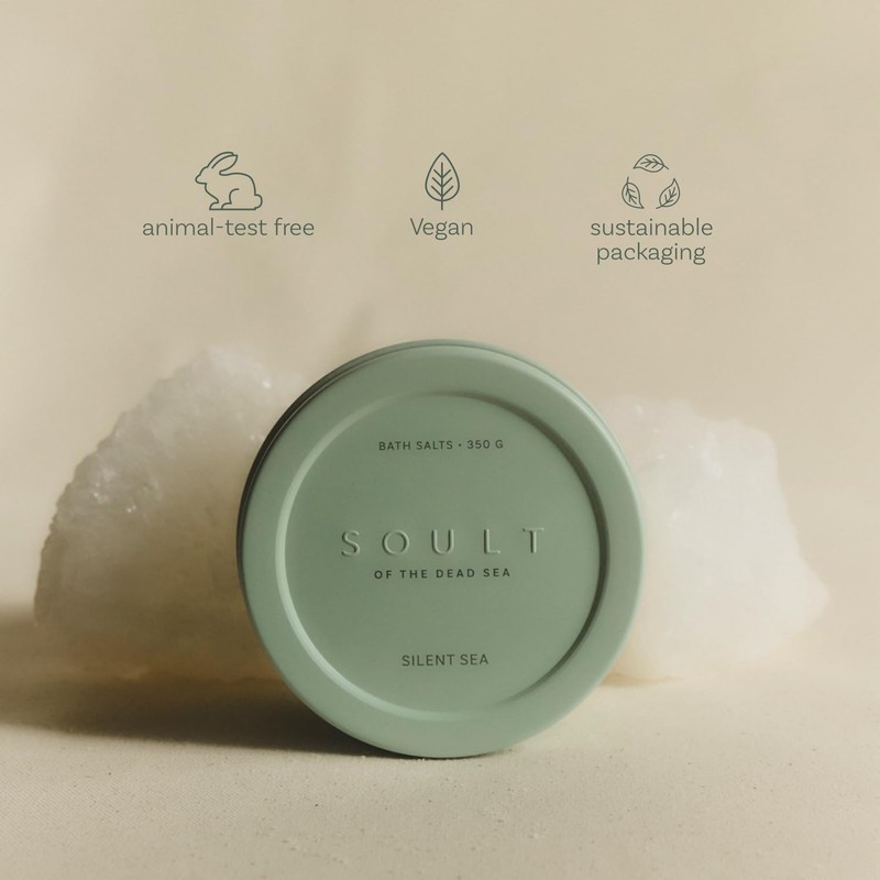 SOULT Silent Sea Bath Salts I Dead Sea Salt Rich
