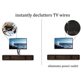 fire-Cable Wireless Adapter for Powering FireStick from TV | Eliminates AC Outlet and Declutters Messy TV Cables