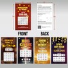 STOYKİS Prank Lottery Tickets and Scratch Off Cards 10 Tickets
