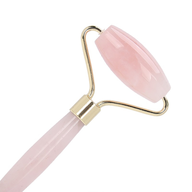 Face Roller Massager Dual Head Natural Roller Massage Tool for