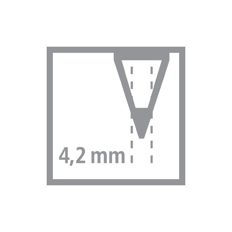 Colouring Pencil - STABILO Trio thick - Box of 12