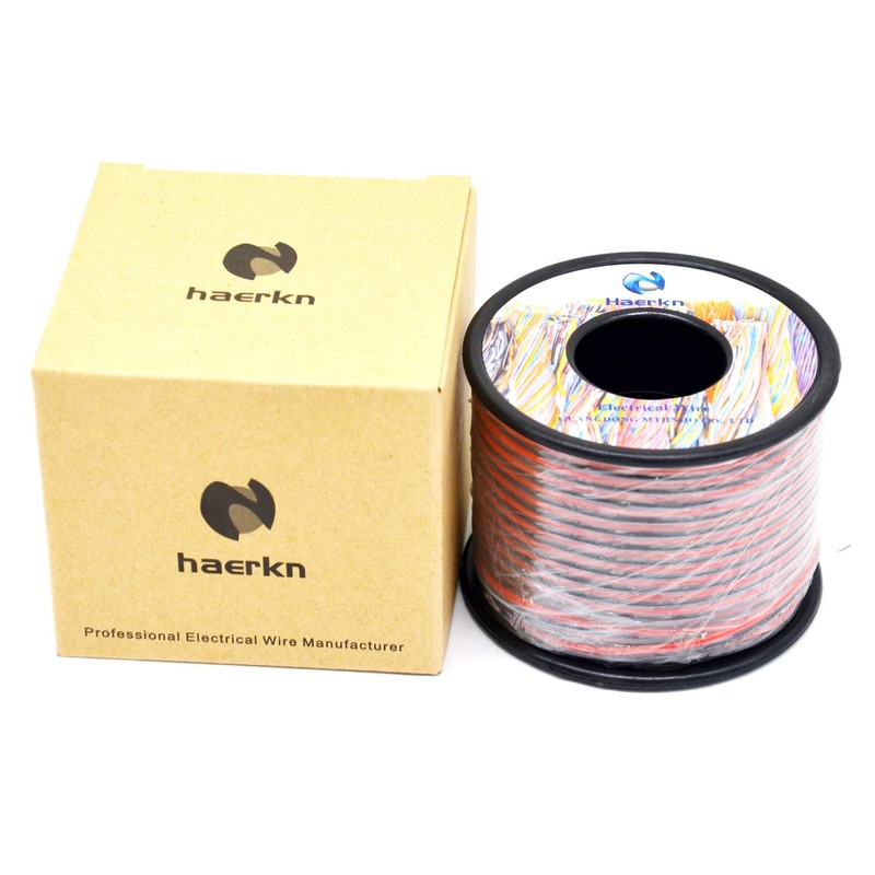 22 awg Silicone Electrical Wire 2 Conductor Parallel Wire line
